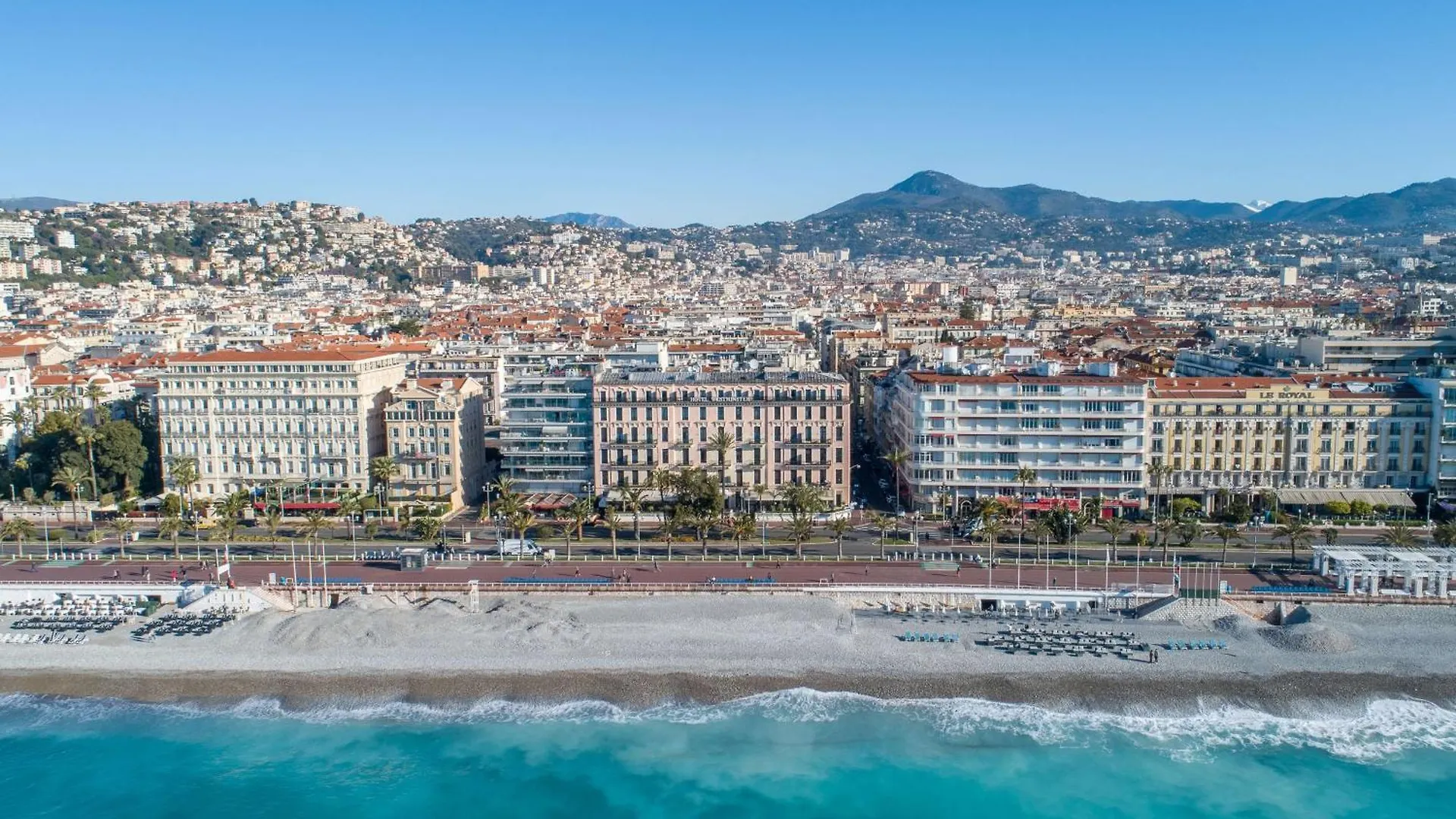 4 Hôtels Romantiques sur la Promenade des Anglais à Nice