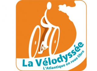 Logo La Vélodyssée ®, l'Atlantique en roue libre