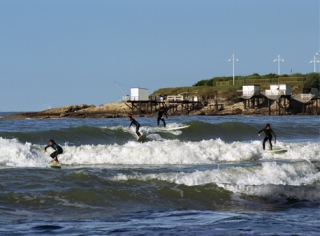 Surfer à Pontaillac
