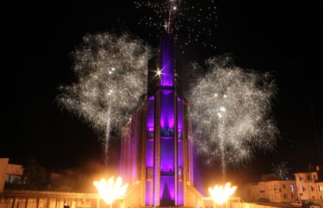 Fête des lumières - Eglise Notre-Dame de Royan