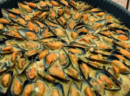 Mouclade saintongeaise au Pineau des Charentes